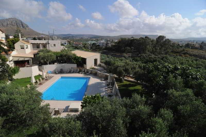 הרסוניסוס Ourania Apartments Hotel מראה חיצוני תמונה